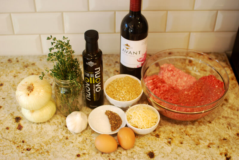 Meatball ingredients